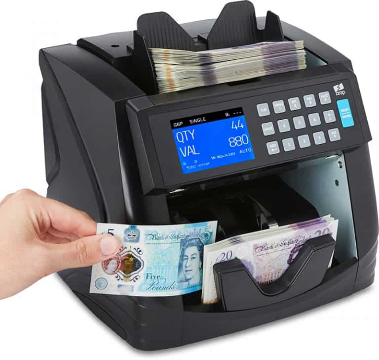 Nc Money Counting Machine Counts Mixed Notes For Currencies Zzap