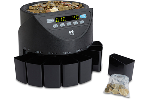 Contatore di monete automatico EURO ZZap CS40