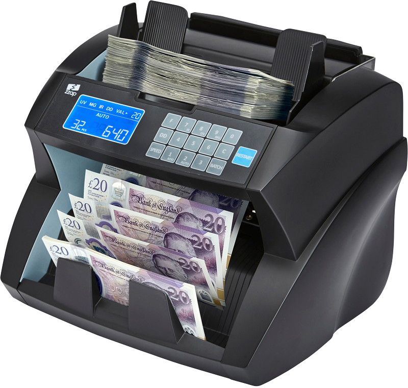 NC30-Money-Counter-Currency-Note-Banknote-Count-Detector-Cash-Machine-Market-leading counting speed - 1,900 banknotes per minute (adjustable)