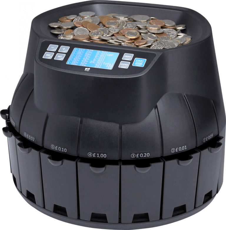 Coin Counters & Sorters | Coin Sorting Machines | ZZap