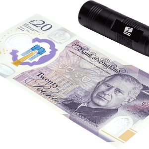 ZZap-D5+-Counterfeit-Detector-UV light verifies the UV marks on banknotes