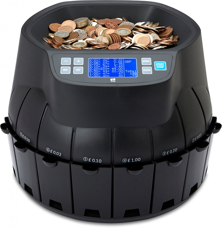 ZZap CS40 High Speed Coin Counting Machine | ZZap