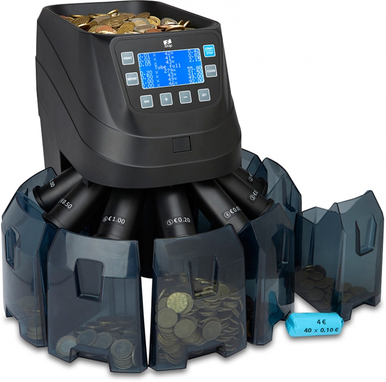 ZZap CS50 High Speed Coin Counting Machine | ZZap