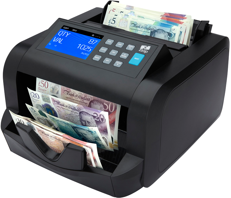 NC20-Pro-Note-Counter-Currency-Money-Banknote-Count-Detector-Cash-Machine-Value counting for mixed GBP, EURO, CZK, PLN banknotes