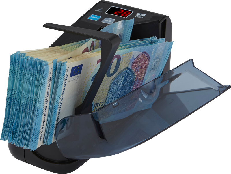 ZZap NC10 Contabanconote-contatore di denaro Conta la quantità totale di banconote ordinate