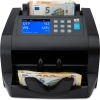 ZZap NC20 Pro Compteur de valeurs - compteur d'argent - détecteur de faux billets. Si une contrefaçon est détectée, le NC20 Pro interrompt le comptage et vous avertit par un signal visuel et sonore.
