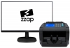 ZZap NC20 Pro Conta Valori-Contabanconote-contatore di denaro-Rilevazione di banconote false può Salva il report di conteggio sul PC e scarica gli aggiornamenti valutari gratuiti