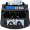 ZZap NC20i Compteuse de billets - Compteuse d'argent - Détecteur de faux billets. Si une contrefaçon est détectée, le NC20i interrompt le comptage et vous avertit par un signal visuel et sonore.