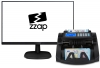 ZZap NC20i Compteuse de billets - Compteuse d'argent - Détecteur de faux billets peux Téléchargement gratuit des mises à jour des devises via le port de mise à jour