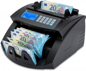 ZZap NC20i Contabanconote-contatore di denaro-Rilevazione di banconote false-Conteggio rapido e affidabile con verifica