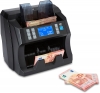 ZZap NC25 Contabanconote-contatore di denaro-Rilevazione di banconote false- La funzione lotto conta un numero preimpostato di banconote
