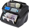 ZZap NC30 Compteuse de billets - Compteuse d'argent - Détecteur de faux billets Compte la VALEUR et la quantité totales des billets TRIÉS.