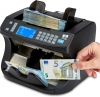 ZZap NC40 Compteuse de billets - Compteuse d'argent - Détecteur de faux billets - Détecte les dénominations erronées dans les billets triés