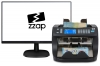 ZZap NC40 Compteuse de billets - Compteuse d'argent - Détecteur de faux billets peux Téléchargement gratuit des mises à jour des devises via le port de mise à jour