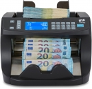 ZZap NC40 Compteuse de billets - Compteuse d'argent - Détecteur de faux billets a Comptage de la valeur d'une seule dénomination - Compatible avec les nouveaux et anciens billets en euros