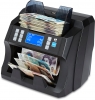 ZZap NC45 Compteur de valeurs - compteur d'argent - détecteur de faux billets a Comptage à grande vitesse - 800 billets par minute