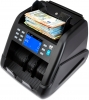 ZZap NC55 Compteur de valeur - compteur d'argent - détecteur de faux billets a Trémie de grande capacité, à chargement par le haut Ajoutez des billets pendant qu'elle fonctionne, pour un comptage continu