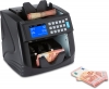 ZZap NC60 Compteur de valeur - compteur d'argent - détecteur de faux billets a La fonction de traitement par lots permet de compter un nombre prédéfini de billets