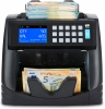 ZZap NC60 Compteur de valeur - compteur d'argent - détecteur de faux billets. Si une contrefaçon est détectée, le NC60 interrompt le comptage et vous avertit par un signal visuel et sonore.