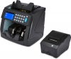 ZZap NC60 Compteur de valeur - compteur d'argent - détecteur de faux billets peux Imprimer le rapport de comptage avec la date et l'heure en utilisant le ZZap P20.