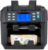 ZZap NC70 Compteur de valeur - compteur d'argent - détecteur de faux billets Reconnaît automatiquement la devise et la dénomination.