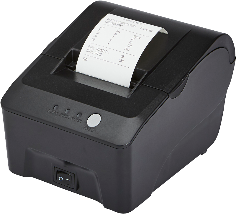 ZZap P20 Imprimante thermique - Imprimez instantanément votre rapport de comptage complet