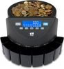 ZZap CS20+ Contamonete-selezionatore di monete ha Ampia tramoggia per 500 monete e vaschette con volume migliorato