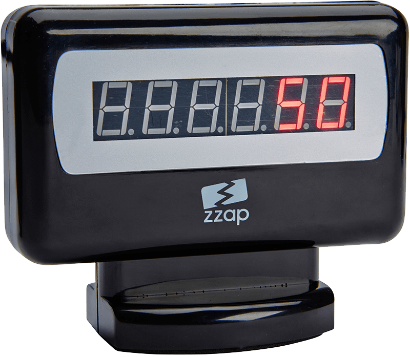 ZZap NC40 Display Cliente Riporta il risultato del conteggio visualizzato sul display del contabanconote NC40