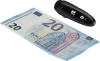 ZZap D10 Détecteur de faux billets - La lumière UV vérifie les marques UV sur les billets de banque