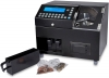 ZZap CS70 Contamonete-selezionatore di monete-Conteggia lotti pronti per sacchetti bancari, rotoli di monete e cassetti per registratori di cassa. La funzione di memoria salva le impostazioni del lotto.