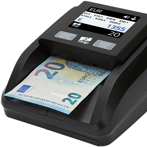 ZZap D40 Detector de billetes falsos-Pantalla profesional a todo color