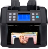 ZZap-NC50-Compteur de valeur-compteur d'argent-détecteur de faux billets-Affiche tous les détails du rapport de comptage